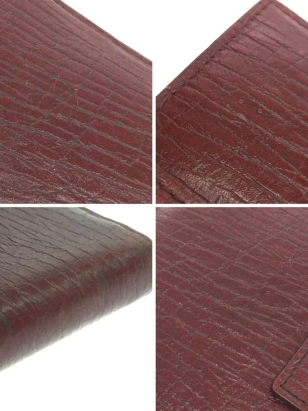 Gucci Notebook Cover Leather Bordeaux